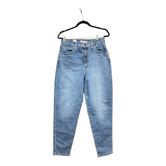 Levi’s Jeans Women 31 Blue High Waisted Mom - Picture 1 of 3